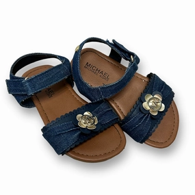 Michael Kors Kids Shoes Girls Size 7 Toddler Navy Leather Sandals Sandals Barbados All Inclusive