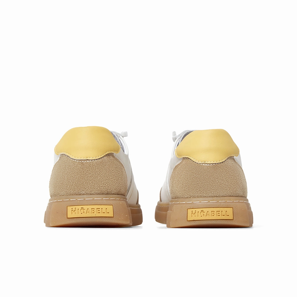 MIRABELL Cow leather/Synthetic Leather Casual Shoes (Men) Black White Casual Shoes