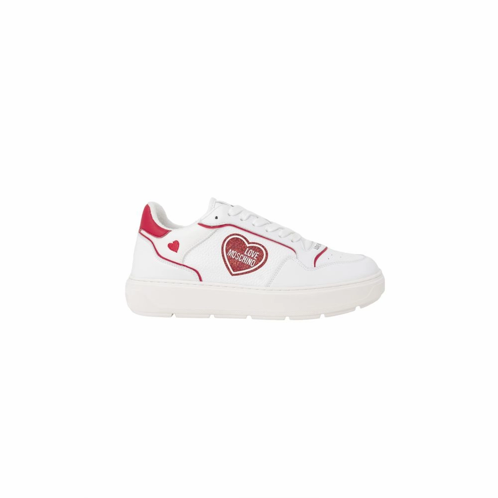 Cute Comfortable Flat Shoes Red Polyethylene Low Top Sneakers