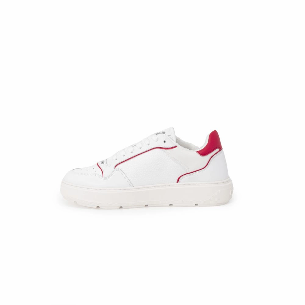 Red Polyethylene Low Top Sneakers Flat Mary Jane Shoes Outfit