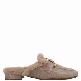 SKYLA LIGHT TAUPE Horsebit Loafers Sale