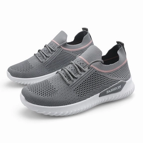 Moipheng Flats Women Sneakers Shoes 2020 Spring Sock Sneakers Women Summer Lace Up Flats Women Plus Size Walking Tenis Feminino Flats Wide Width Shoes