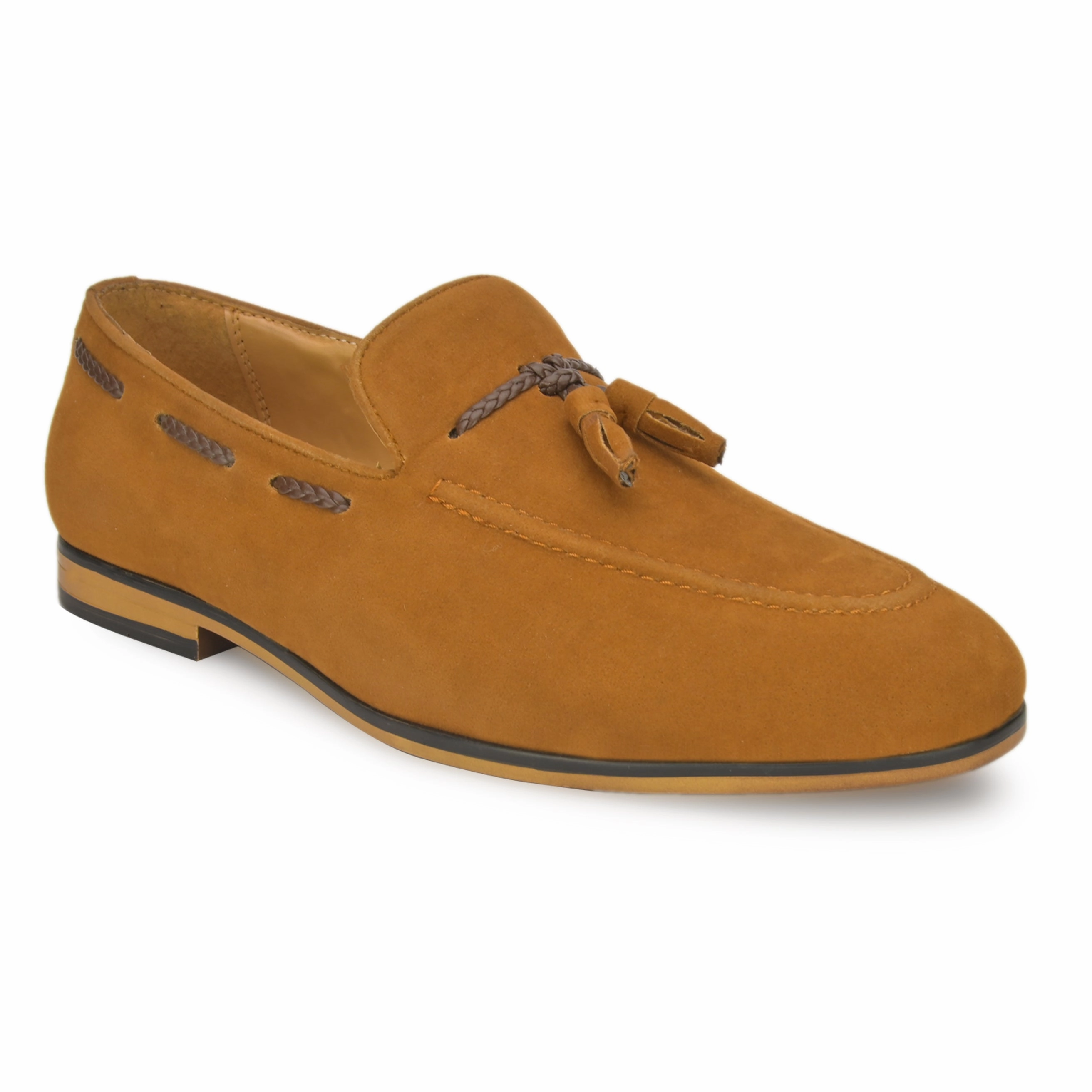 Leather Casual Loafers Toosie Tassel Loafers