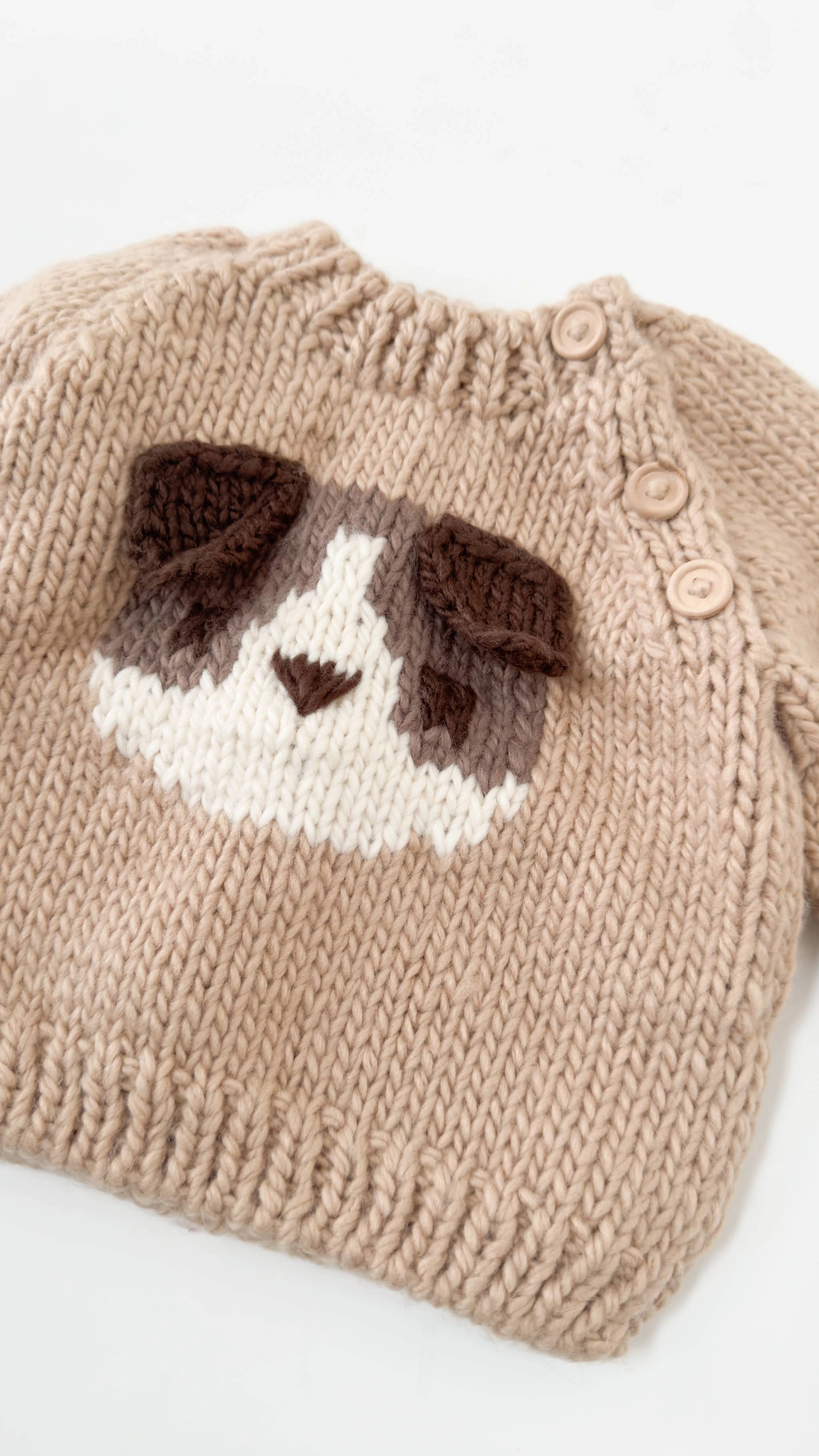 Dog Pullover 3D Sweater Baby Kid Fall Winter School Flat Shoes Vs Running Shoes