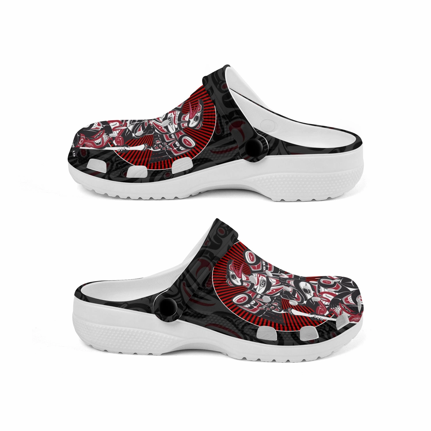 Boat Sandals Native Pattern Clog Shoes For Adult and Kid 89116 New
