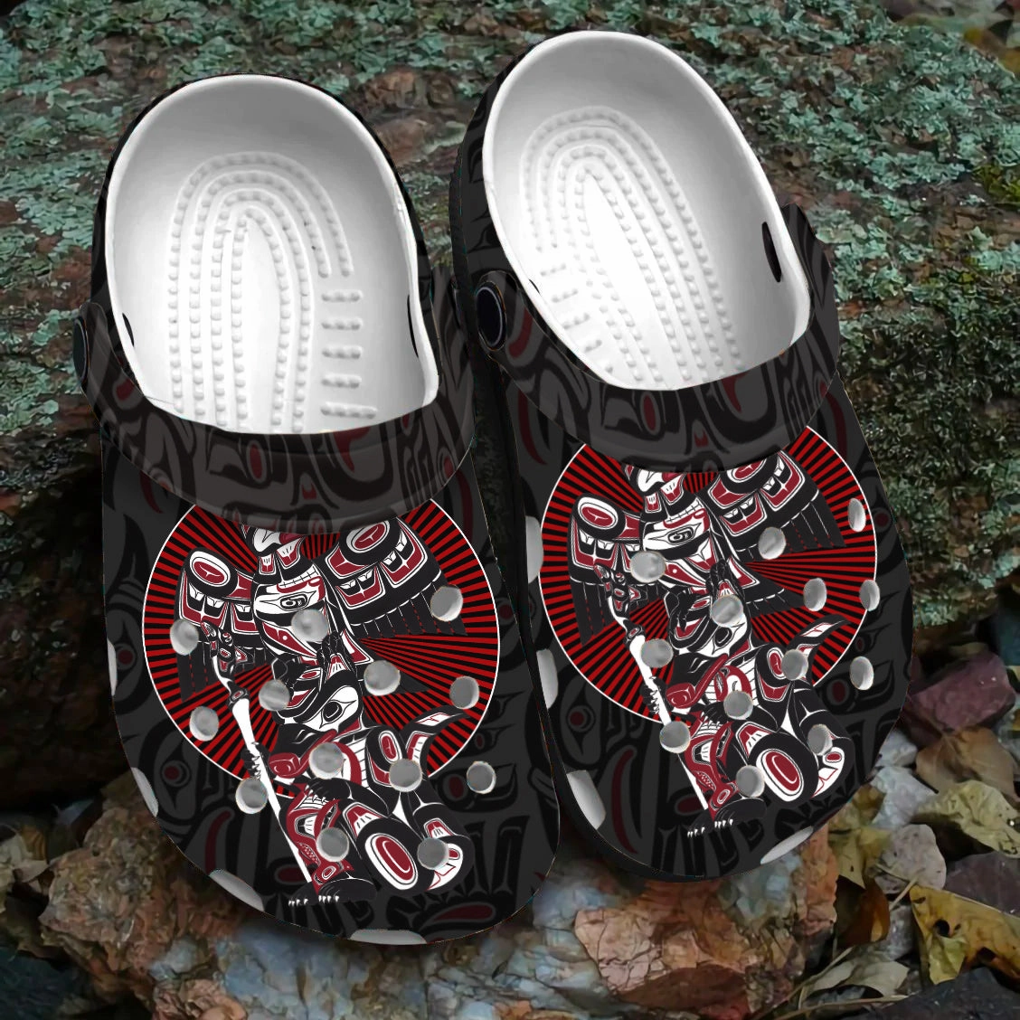 Native Pattern Clog Shoes For Adult and Kid 89116 New Jeffrey Campbell Fluxx Sandals