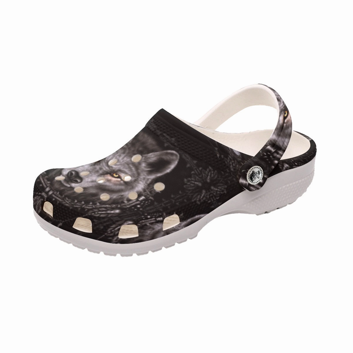 Massage Fit Sandals Native Pattern Clog Shoes For Adult and Kid 89176 New