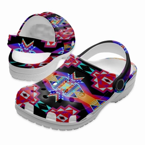 Native Pattern Clog Shoes For Adult and Kid 89197 New Sandals Size Ebay