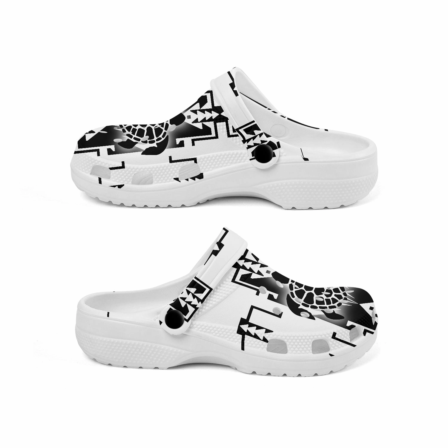 Native Pattern Clog Shoes For Adult and Kid 89200 New Mk Kors Sandals