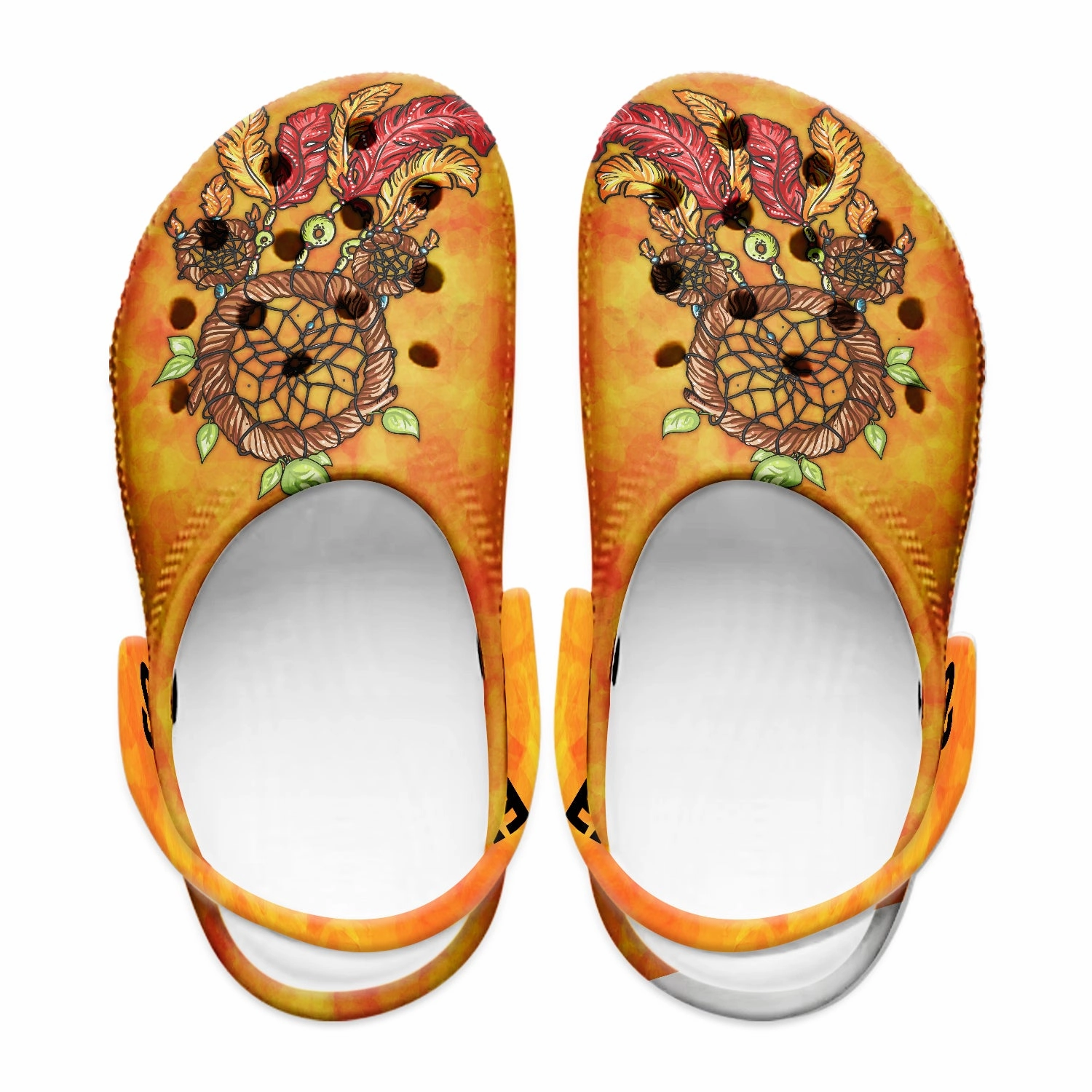 Native Pattern Clog Shoes For Adult and Kid 89246 New Sandals To Draw