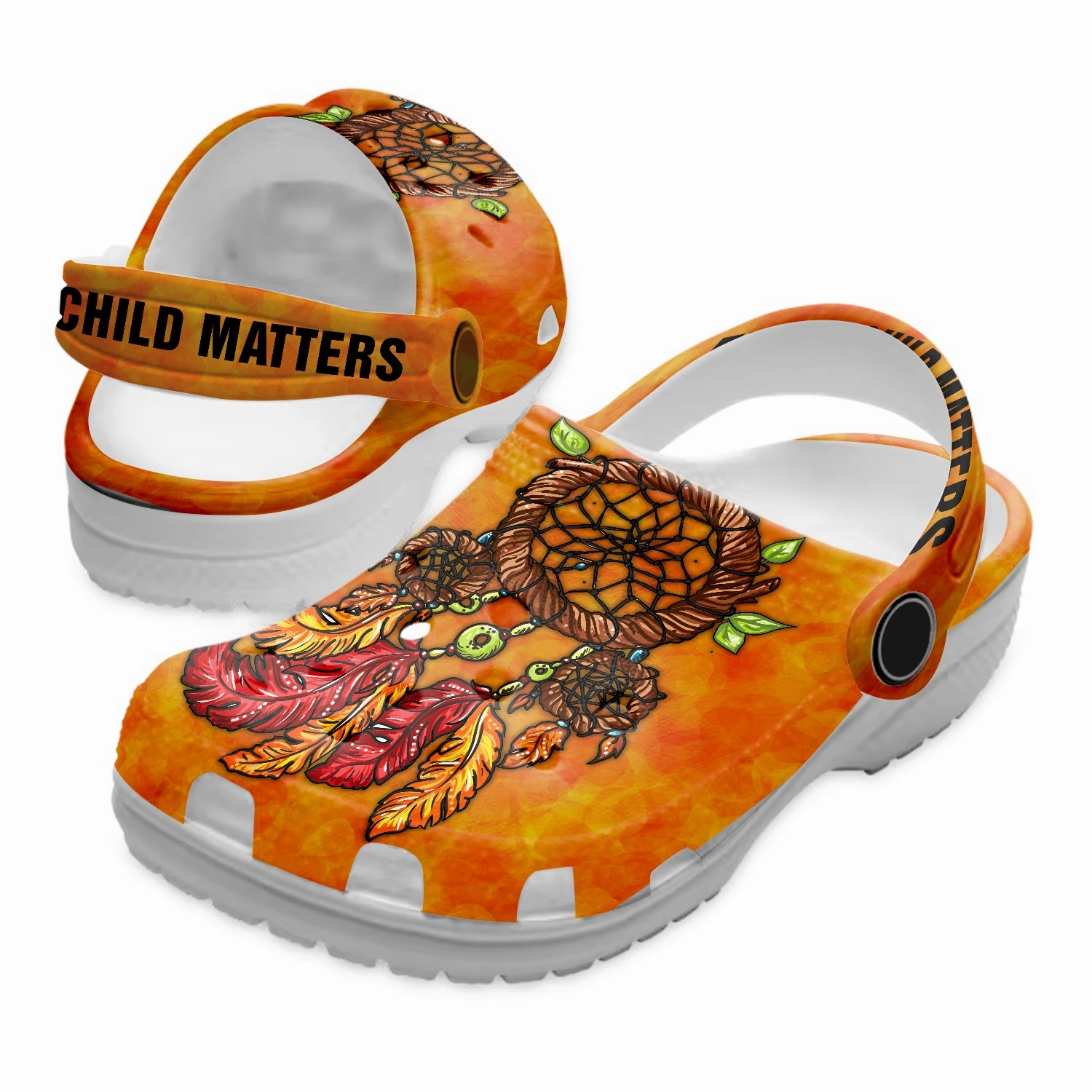 Native Pattern Clog Shoes For Adult and Kid 89246 New Platform Flip Flop Sandals