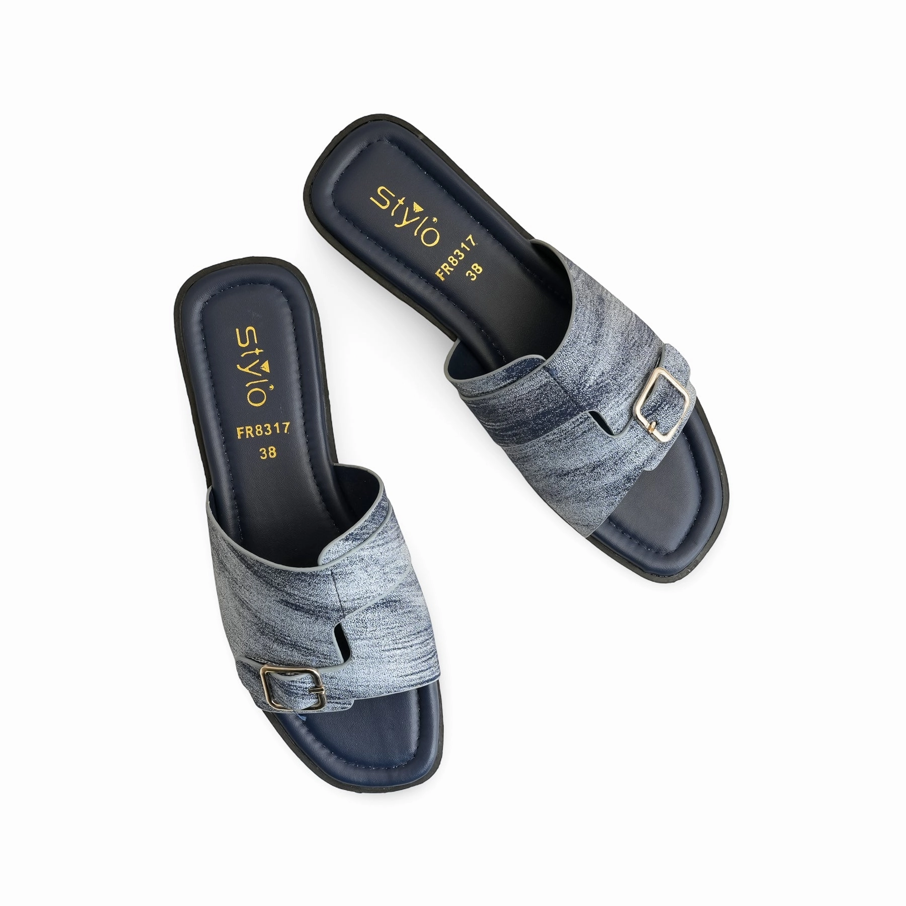 Navy Formal Slipper FR8317 Mississippi Slide