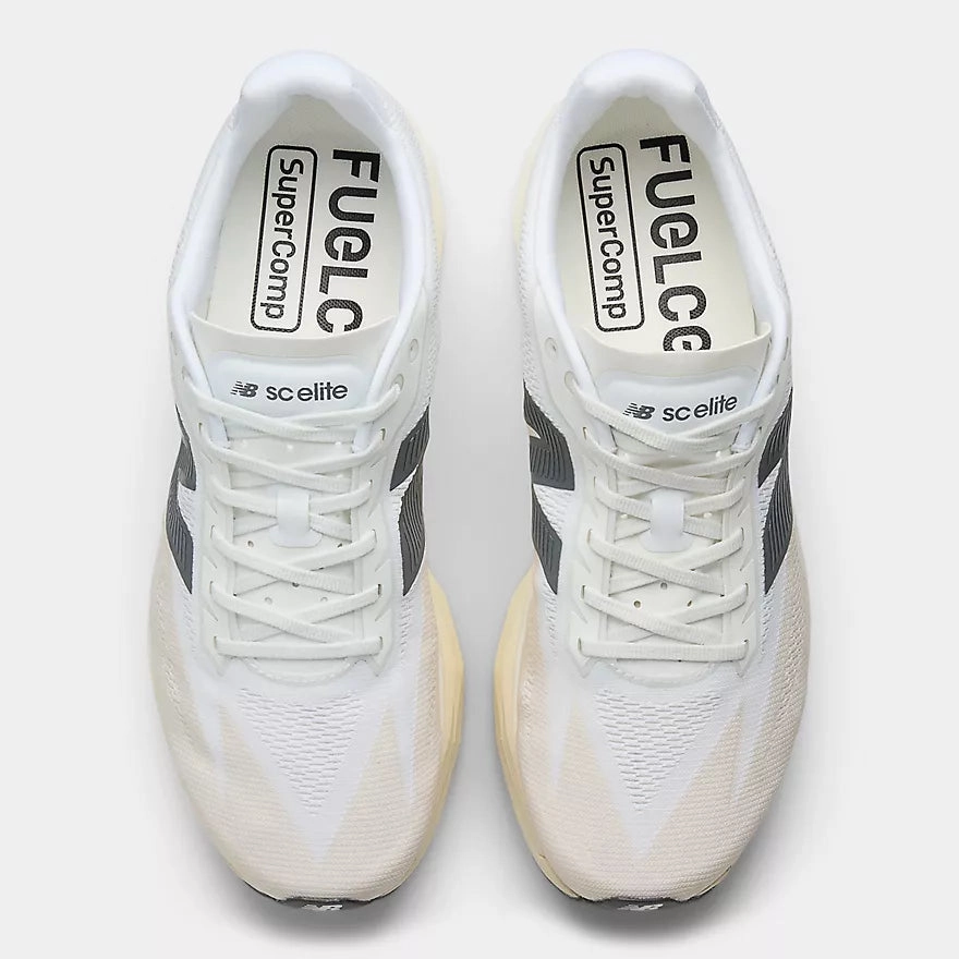 Gel Nimbus 26 Running Shoes New Balance | FuelCell SuperComp Elite v5 | Women's | Linen/White/Gold Metallic