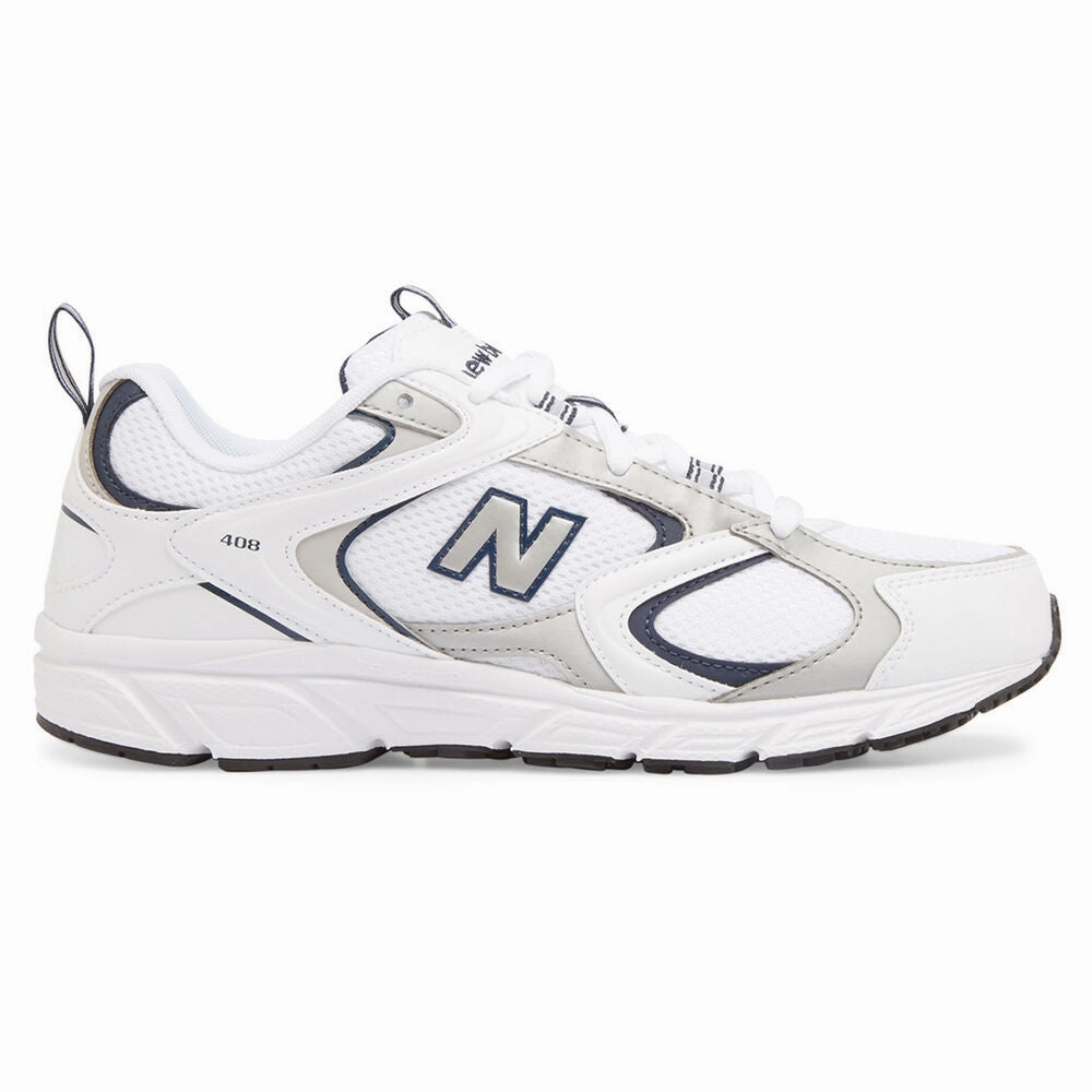 Best Running And Weight Lifting Shoes New Balance Unisex 408a V1 White Sneaker Shoes