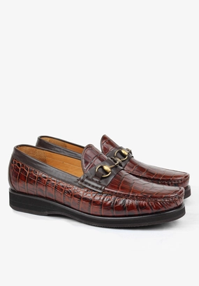 New Moccasini Brown Light Tan Loafers