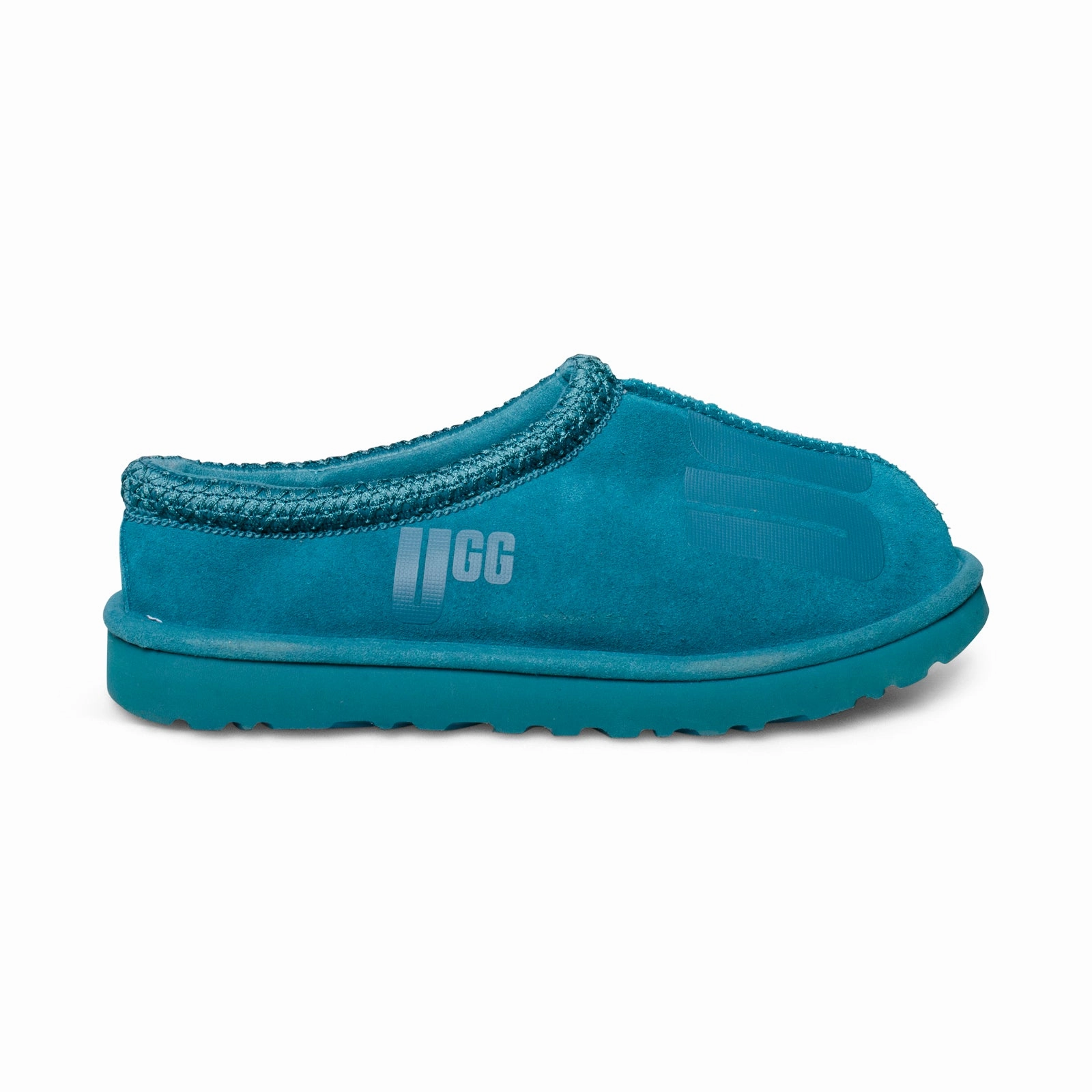 Slippers With Hard Sole UGG Tasman Scatter Graphic Deep Teal Slippers - Men's