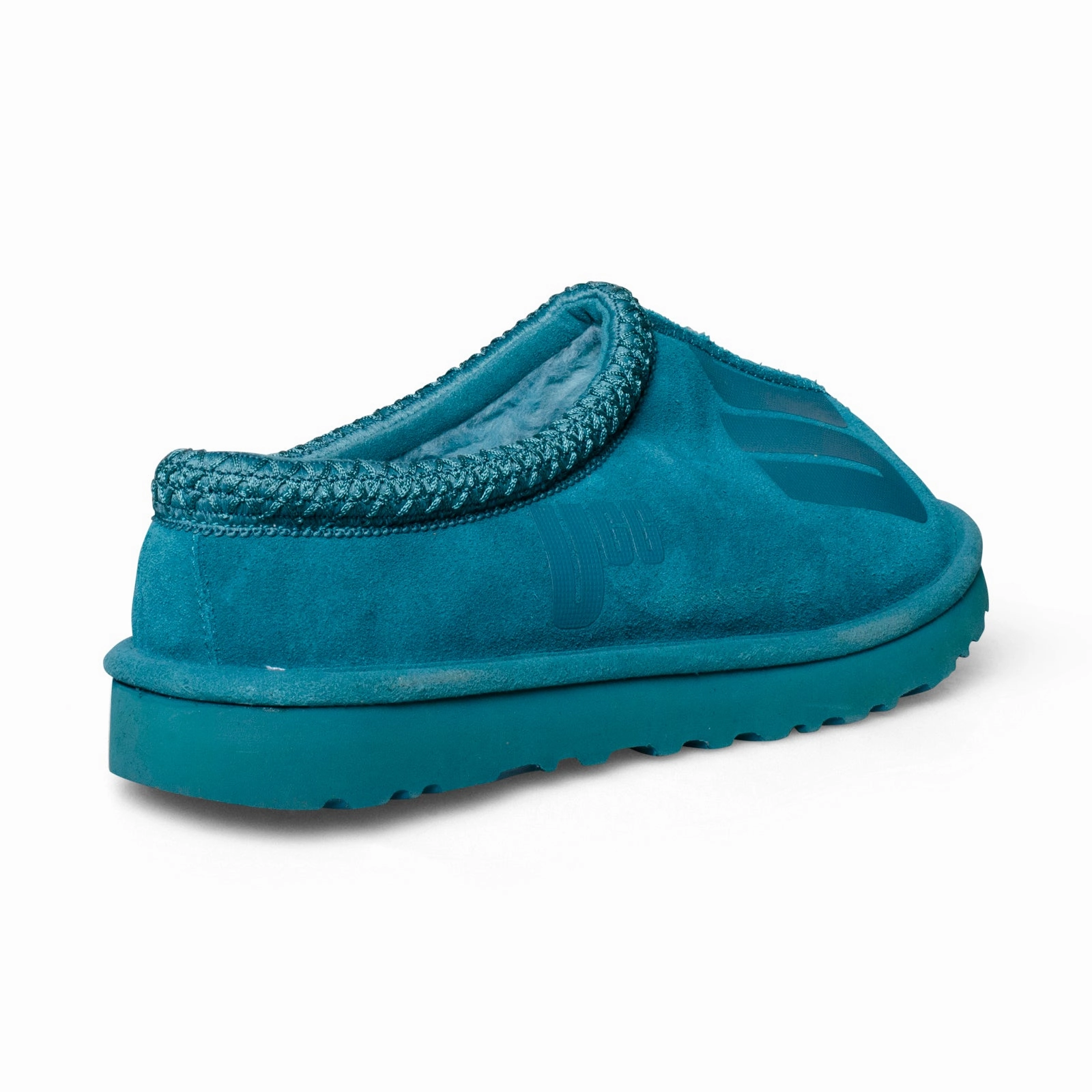 UGG Tasman Scatter Graphic Deep Teal Slippers - Men's Male Gucci Slippers