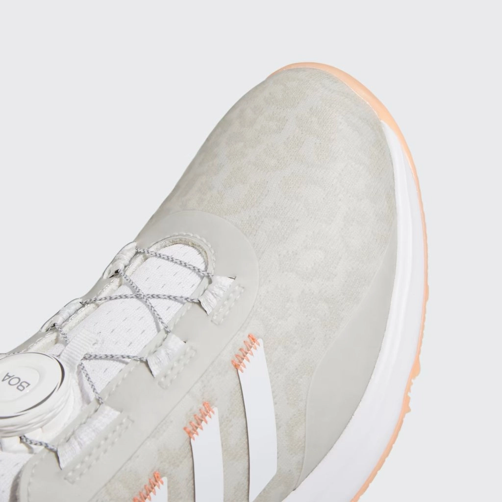 Adidas Shoes Canada New Women's Adidas S2G BOA Spike Golf Shoes White/Coral  MSP$110