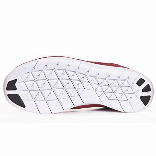 Nike 833993-801 : Free Run GS Ember/Purple /silver Youth (4.5 Big Kid M) Low Heel To Toe Drop Running Shoes