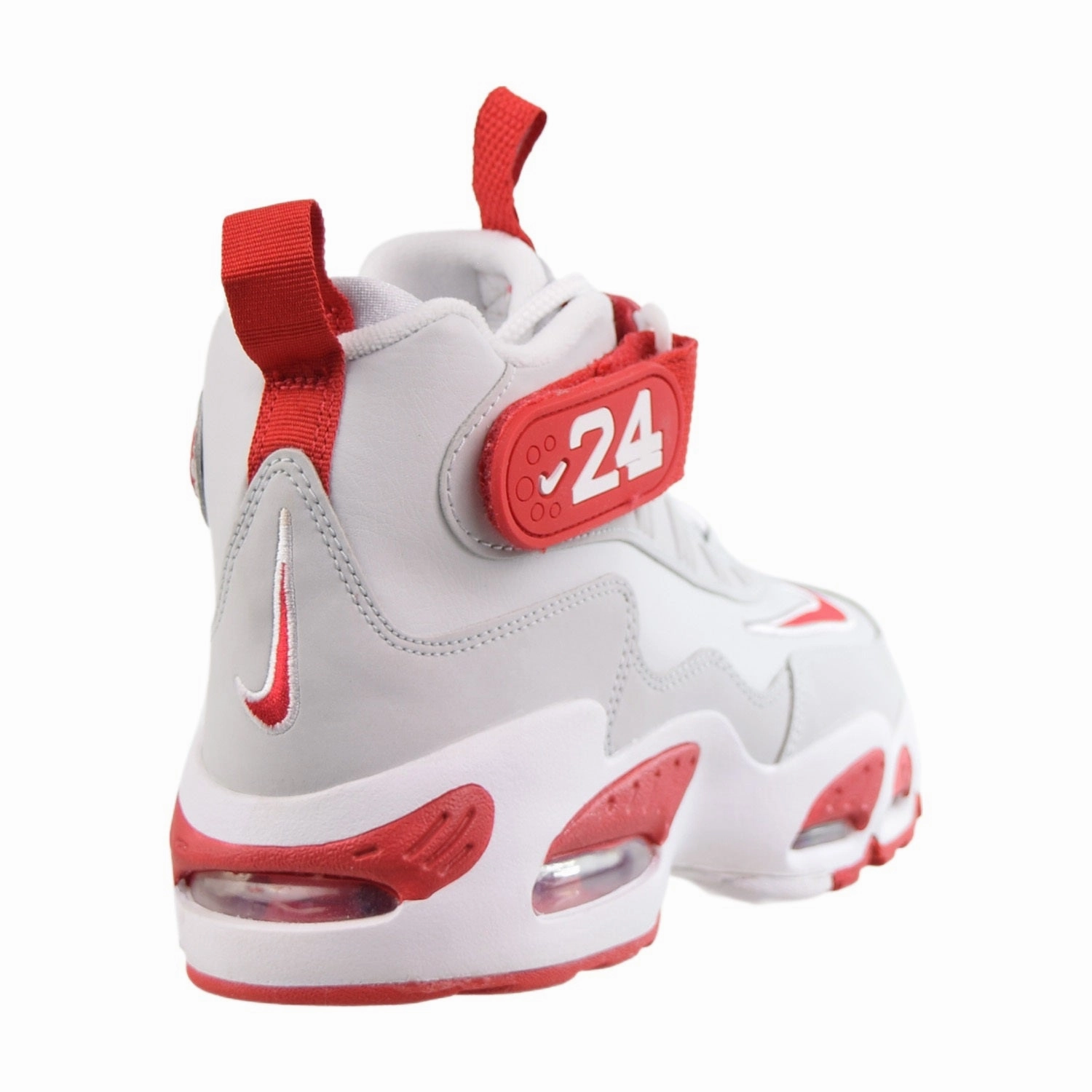 Nike Air Griffey Max 1 (GS) Big Kids' Shoes Pure Platinum-White-University Red Dan Gable Asics Classic Wrestling Shoes