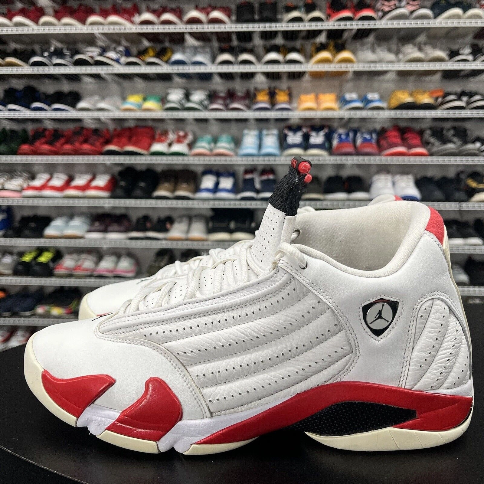 Nike Air Jordan 14 Retro Rip Hamilton 2019 487471-100 Men's Size 12 Asics Shoe Palace