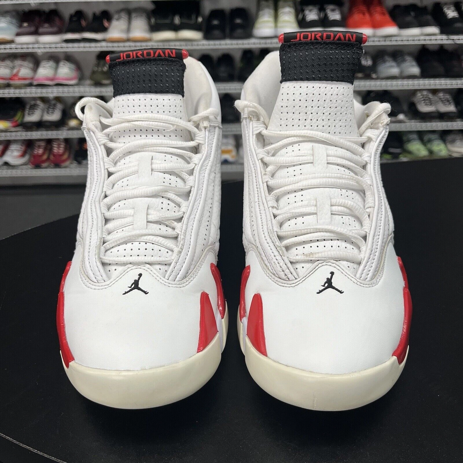 Nike Air Jordan 14 Retro Rip Hamilton 2019 487471-100 Men's Size 12 Asics Anti Pronation Running Shoes