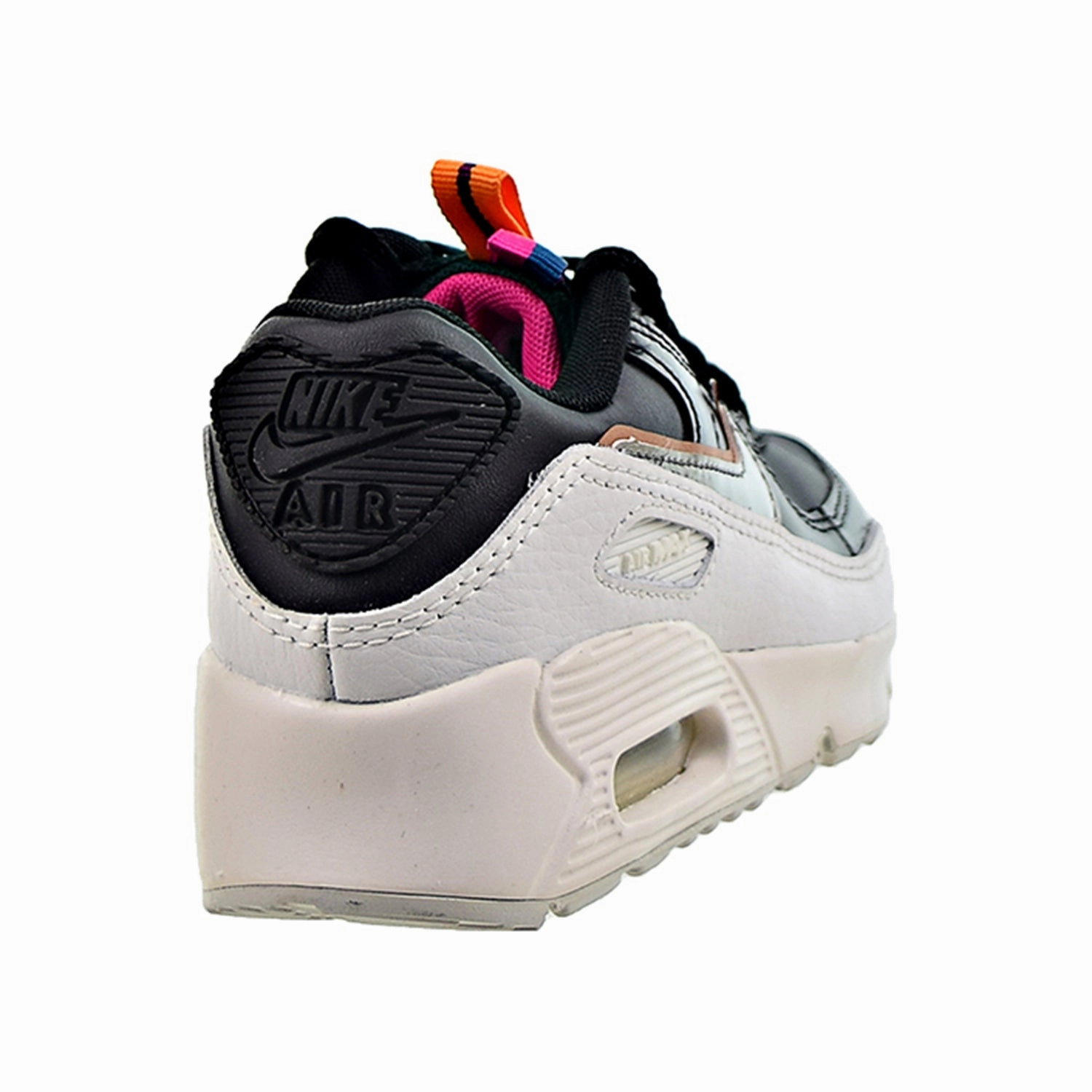 Nike Air Max 90 LTR SE (PS) Little Kids' Shoes Off Noir-Black-Summit White Air Max 90 Drift Casual Shoes