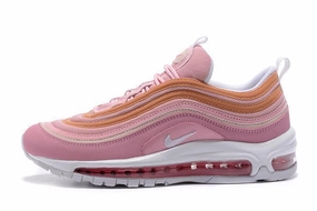 Non Marking Shoes Asics Nike Air Max 97  Women's Shoes Pink