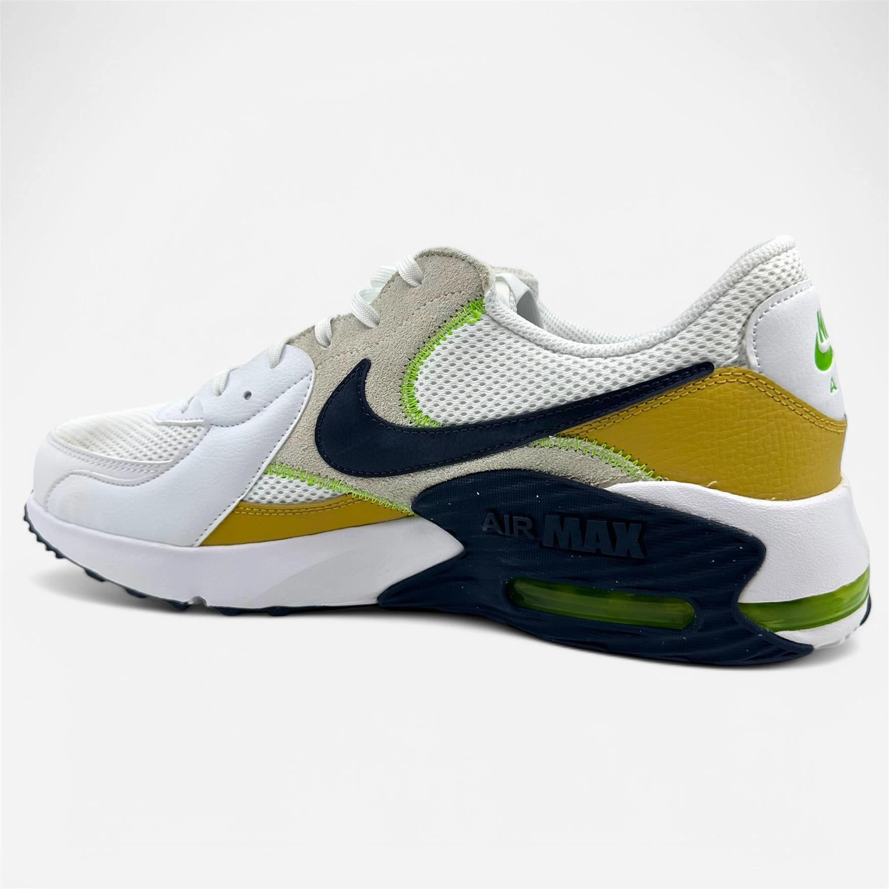 Nike Air Max Excee White Obsidian Wheat Gold Mens Size 13 Athletic Sneaker Walmart Running Shoes