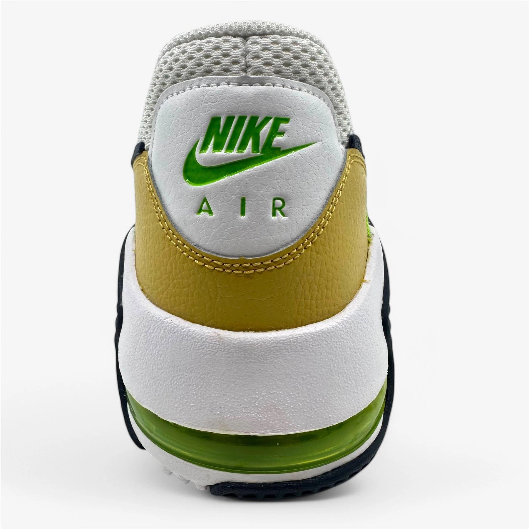 Nike Air Max Excee White Obsidian Wheat Gold Mens Size 13 Athletic Sneaker Difference Between Running And Training Shoes