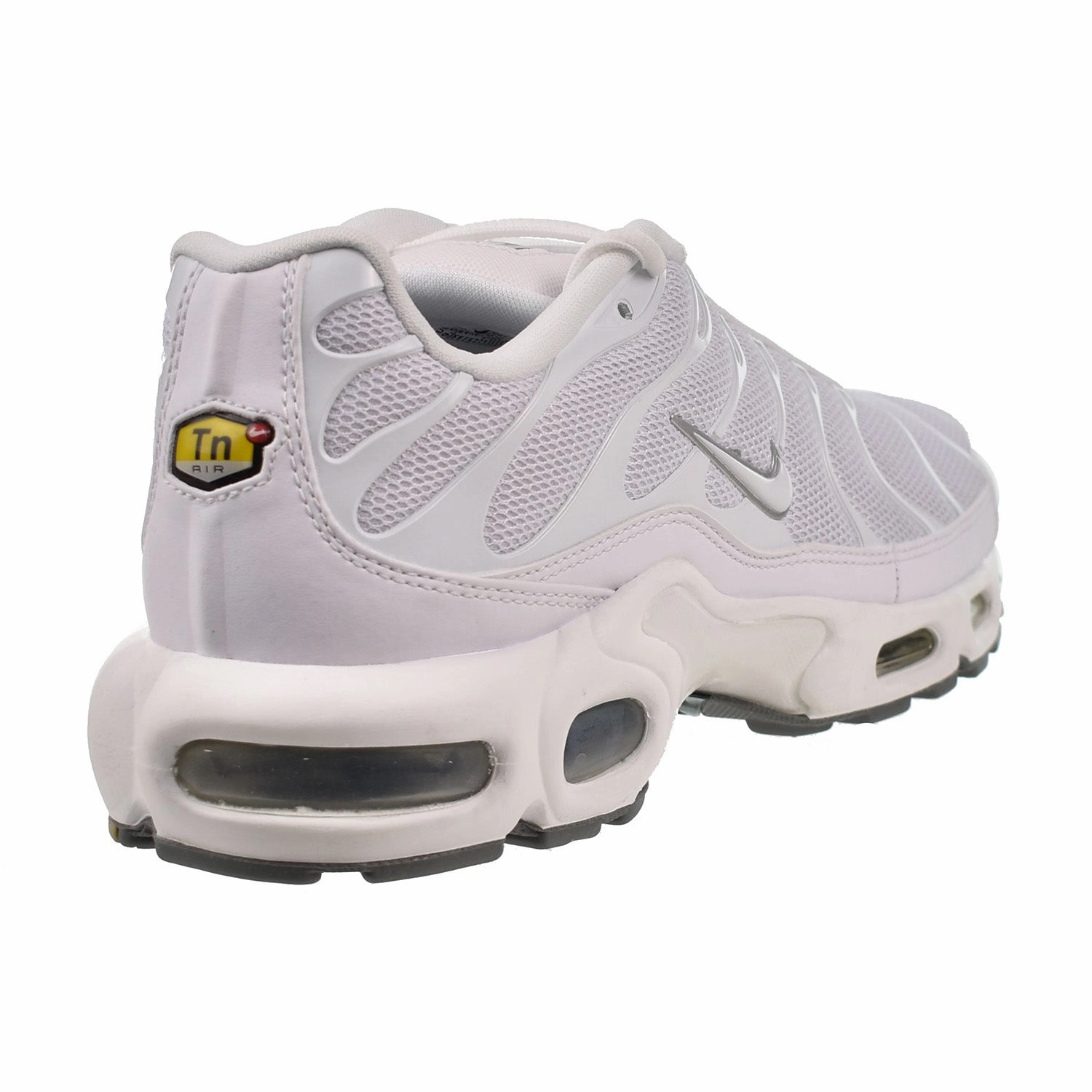 Nike Air Max Plus Men's Shoes White-Black-Cool Grey Good Running Shoes Asics
