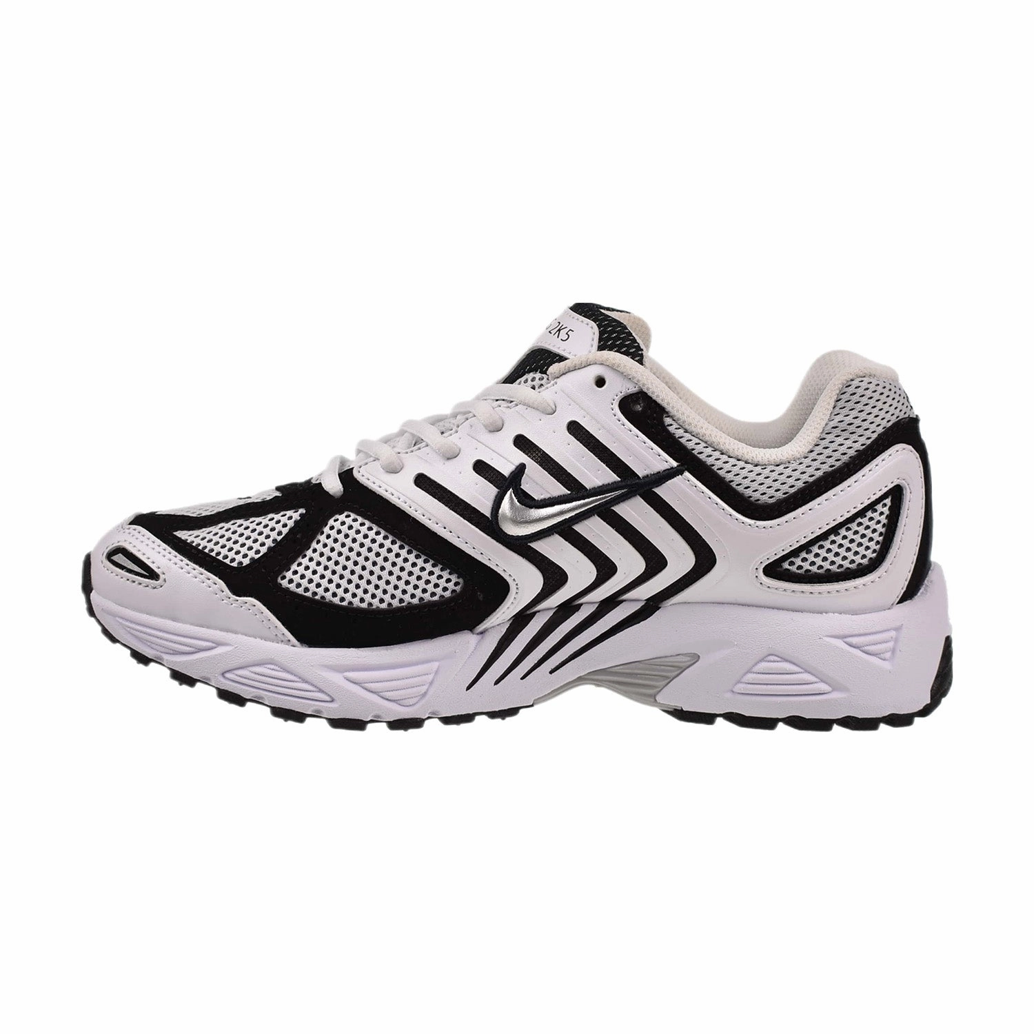 Nike Air Pegasus 2005 Men's Shoes White-Black-Metallic Silver Asics Running Shoes For High Arches