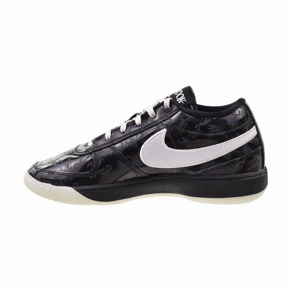 Mesh Sneakers Casual Shoes NIke Book 1 Halloween "Scorpion" Men's Shoes Black/White/Black im7615-001