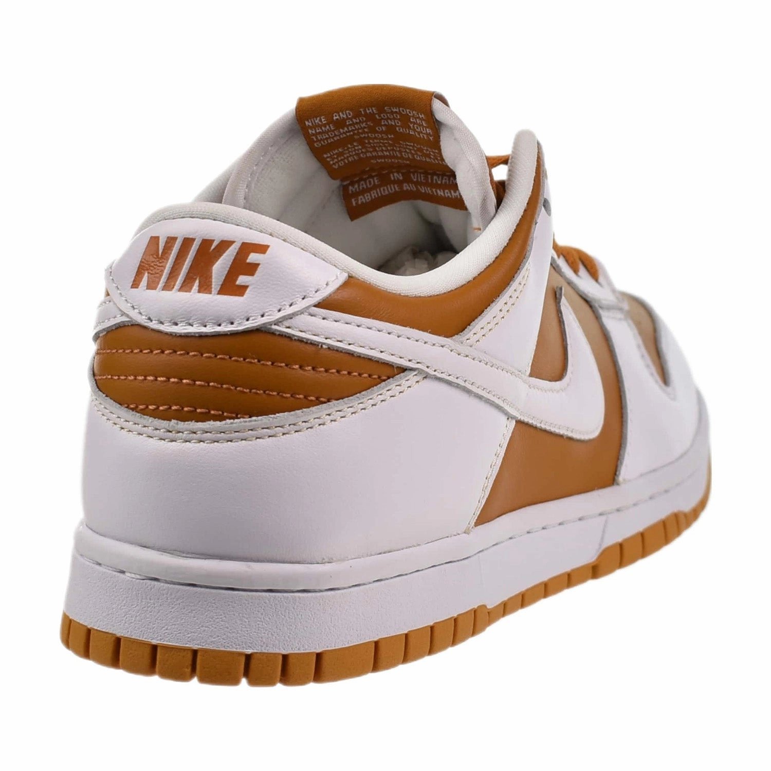 Nike Dunk Low Men's Shoes Dark Curry-White Best Asics Running Shoes For Neutral Pronation