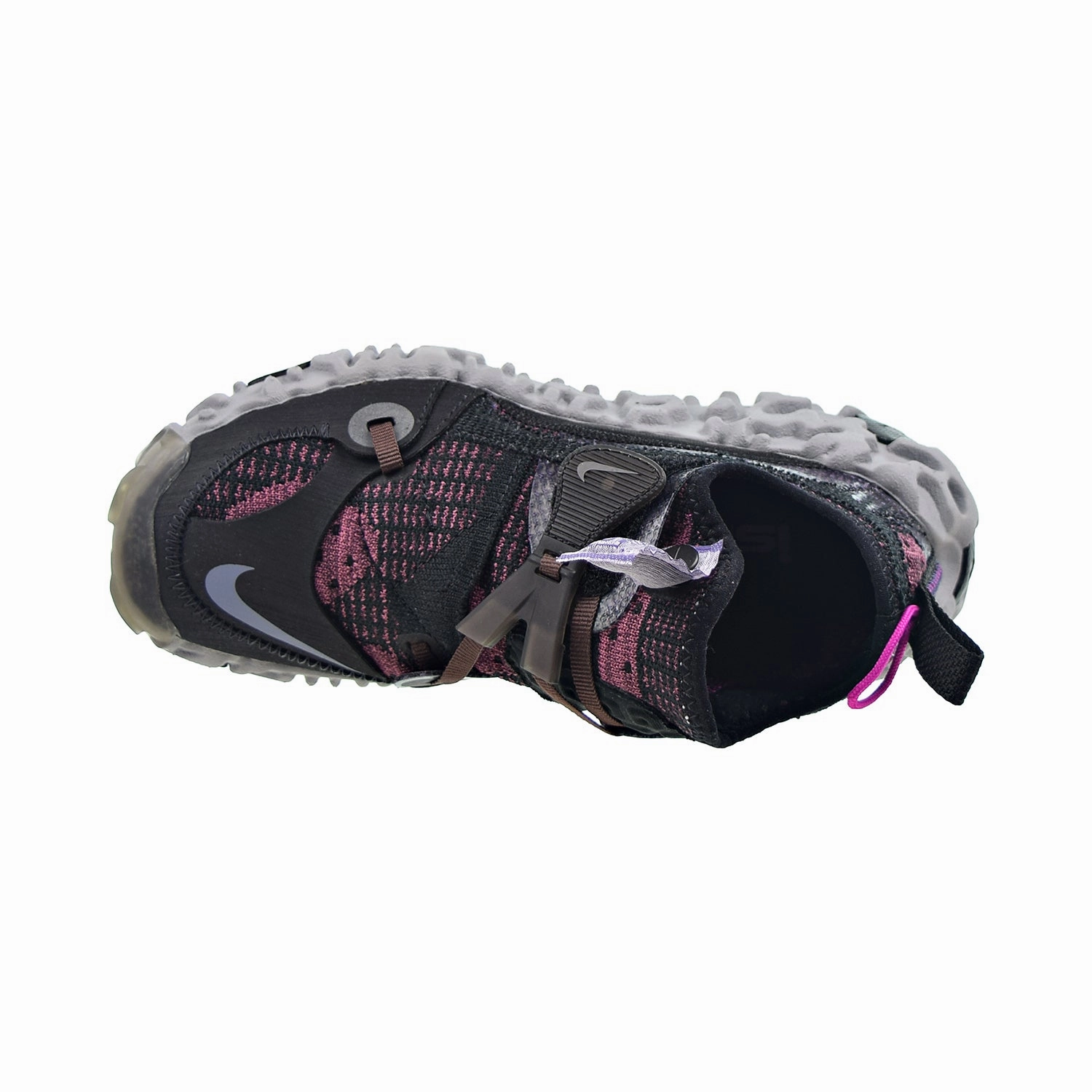 Nike Overreact Flyknit ISPA Men's Shoes Black-Diffused Blue Asics Carbon Running Shoes