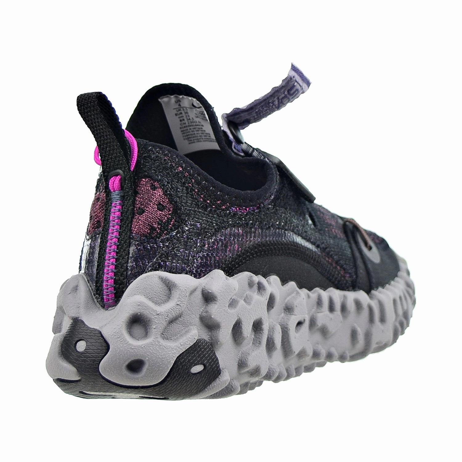 Asics No Tie Shoes Nike Overreact Flyknit ISPA Men's Shoes Black-Diffused Blue