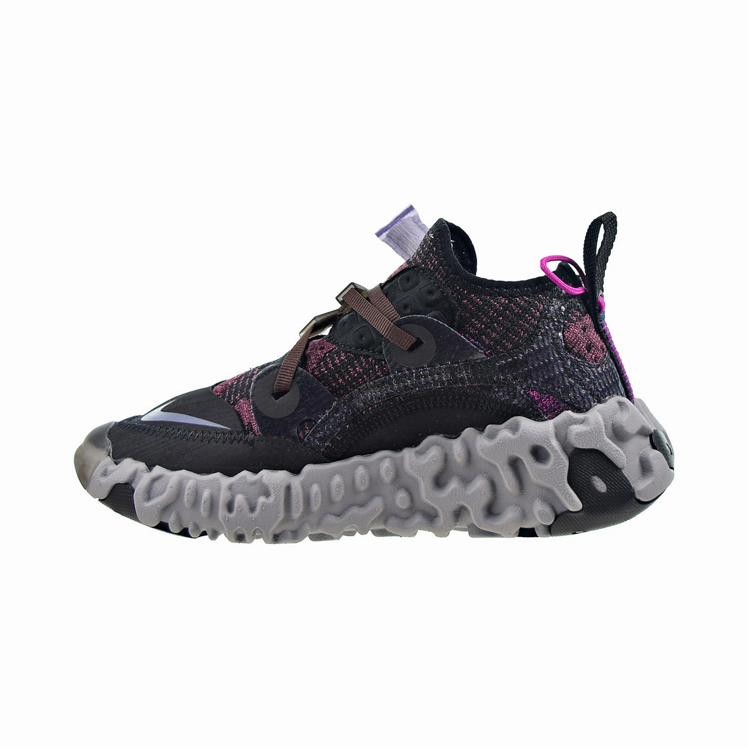 Nike Overreact Flyknit ISPA Men's Shoes Black-Diffused Blue Best Asics Running Shoe