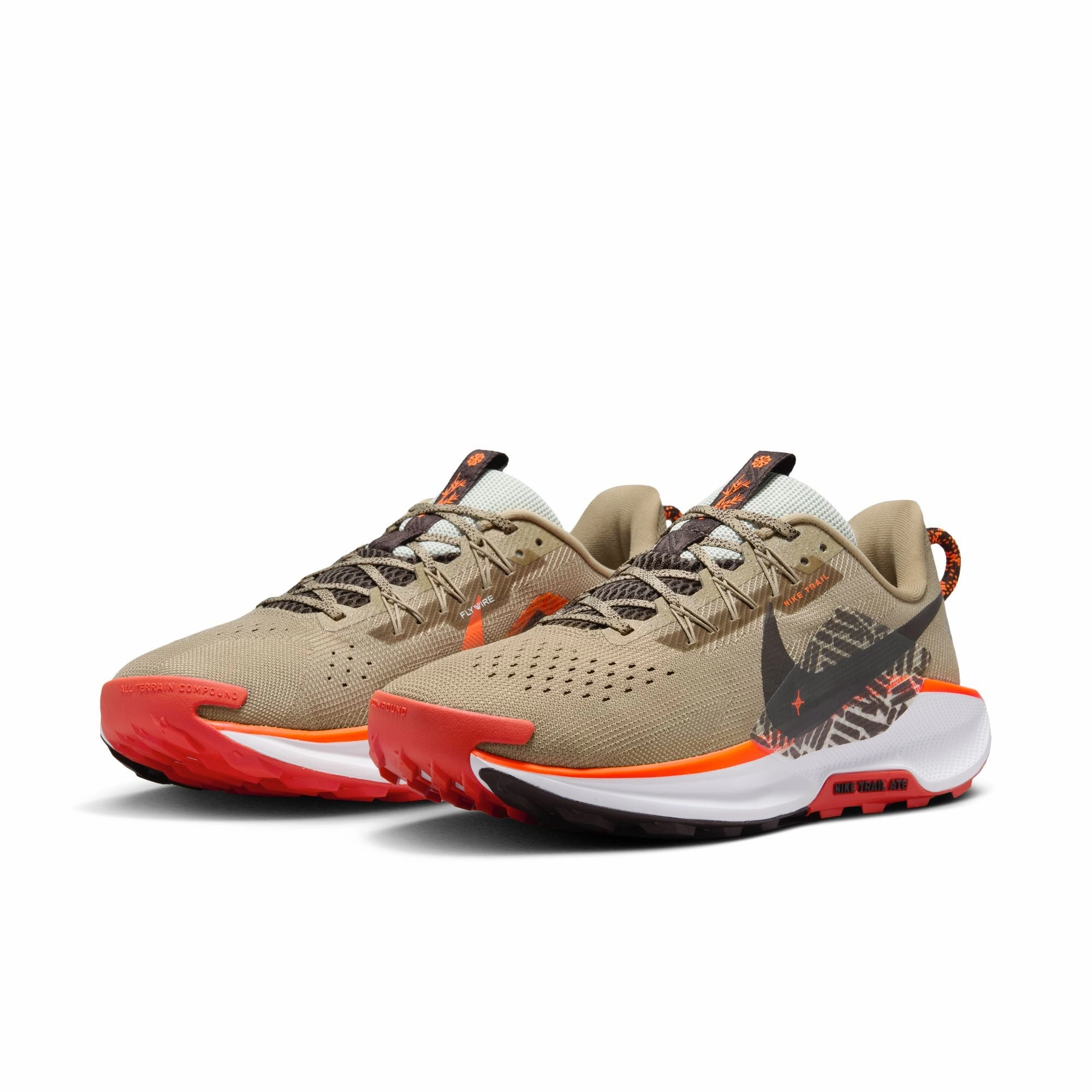 Nike React Pegasus Trail 5 Men's -Khaki/Velvet Brown Shoe Inserts For Running Shoes
