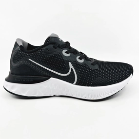 Nike Renew Run Black Metallic Silver White Women Athletic Sneaker CK6360 008 Amazon Trail Running Shoes