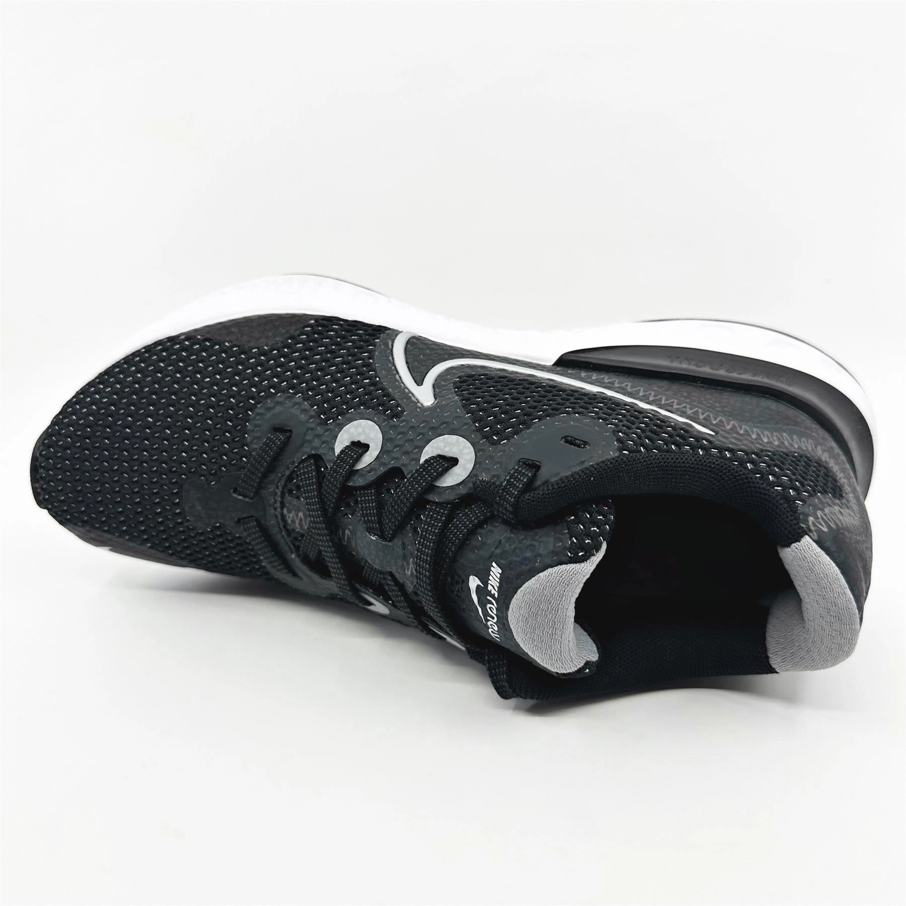 Best Shoes For Running And Lifting Nike Renew Run Black Metallic Silver White Women Athletic Sneaker CK6360 008