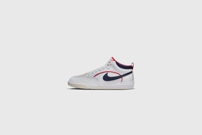 Nike SB React Leo Baker PRM (White/Midnight Navy) Asics Volleyball Shoes Metarise