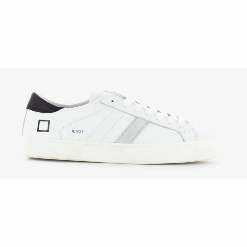 D.A.T.E White Leather Sneaker Medalist Low Sneakers