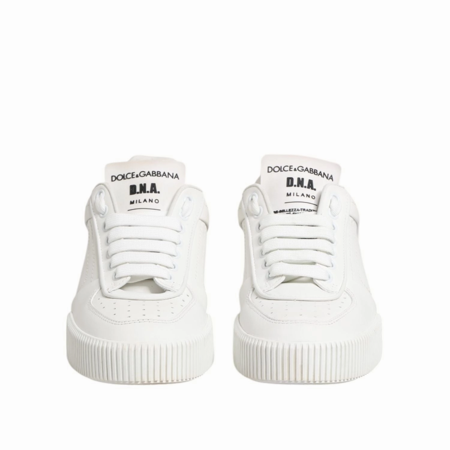 Rocket Dog Sneakers Dolce & Gabbana White Miami Leather Low Top Sneakers Shoes