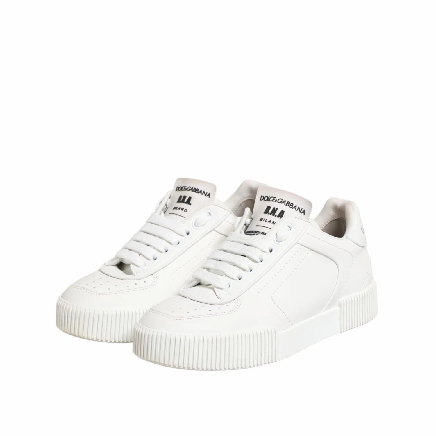 Concordia Health Plans Sneakers Program Dolce & Gabbana White Miami Leather Low Top Sneakers Shoes