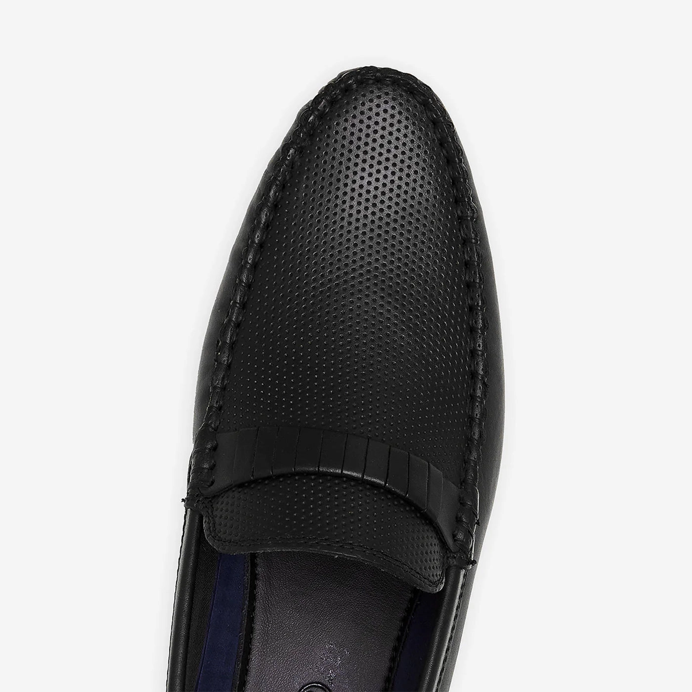 Men's Textured Leather Loafers Mocassins Loafers