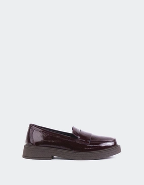 Elin Loafers Novee Burgundy Patent