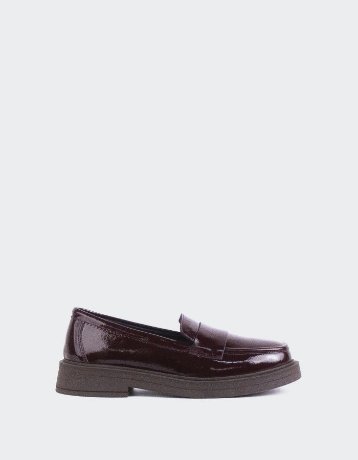 Novee Burgundy Patent Tecova Loafers