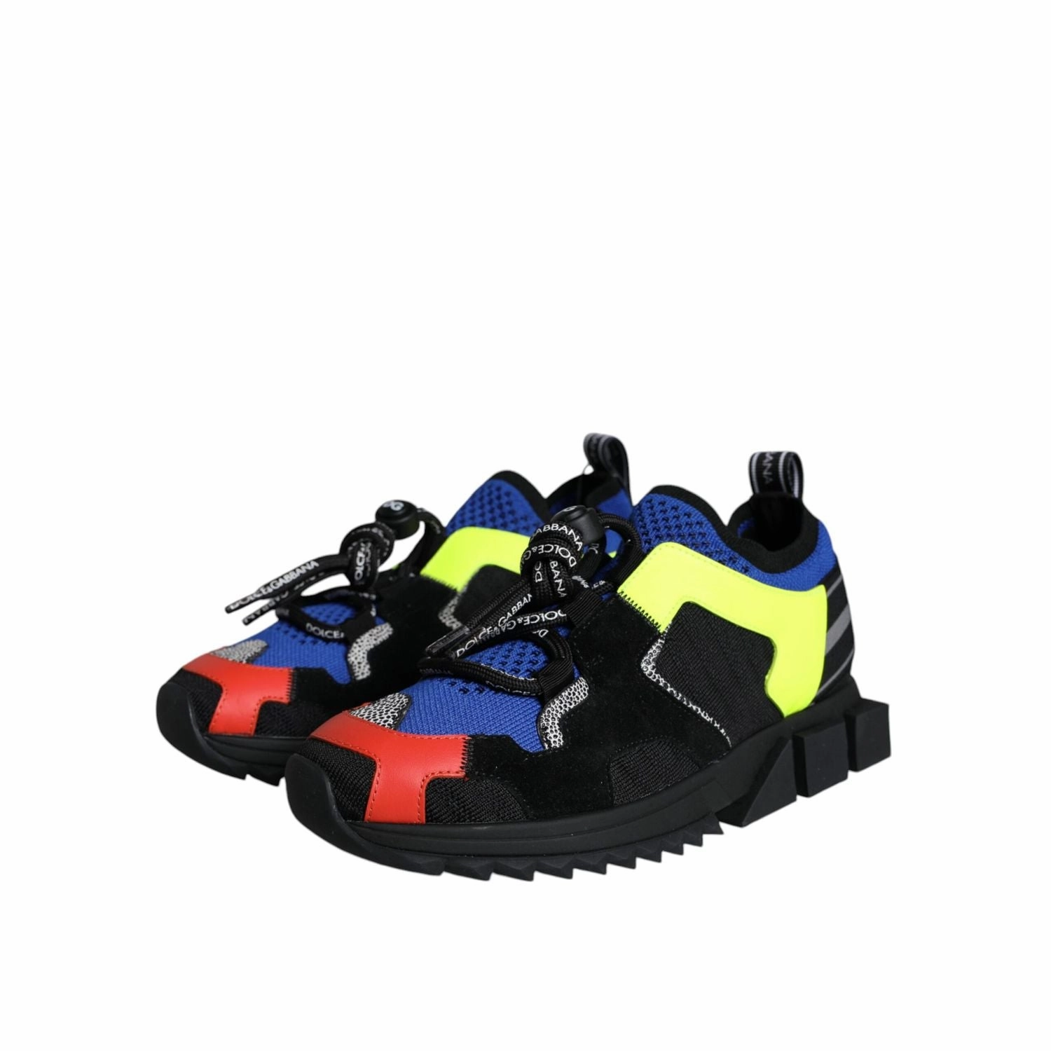 50 Dollar Sneakers Dolce & Gabbana Multicolor Mesh Sorrento Trekking Sneakers Shoes