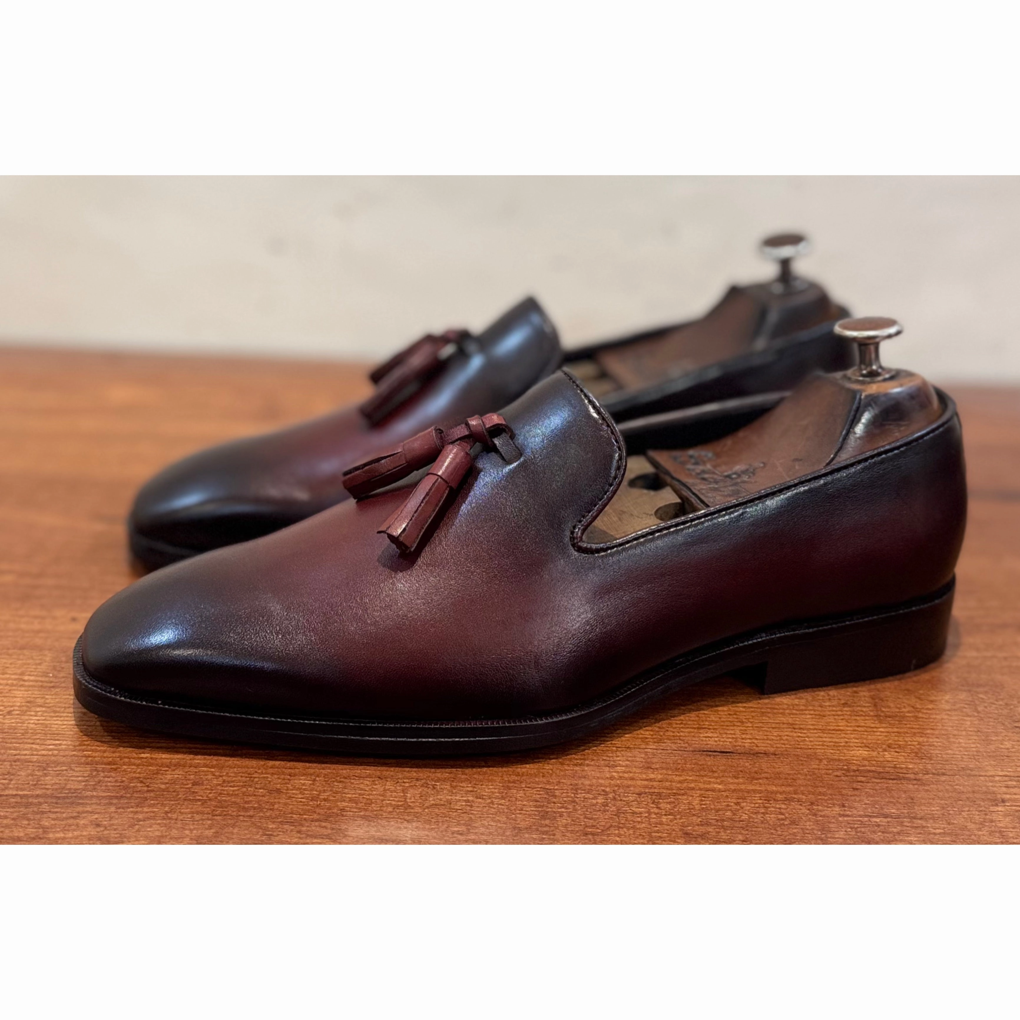 Hey Dude Nut Loafers Wine Tassel Loafers