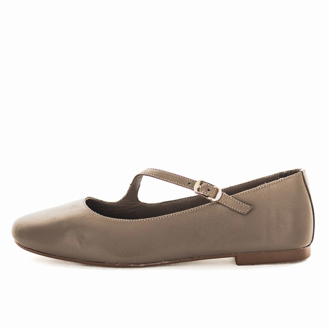 Suede Ballet Flats Shoes Zola Hivanna Women's Flats - Taupe